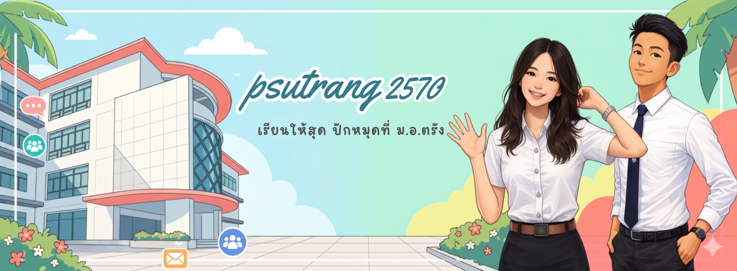 Read more about the article เรียนให้สุด แล้วปักหมุดที่ ม.อ.ตรัง ปี’ 70
